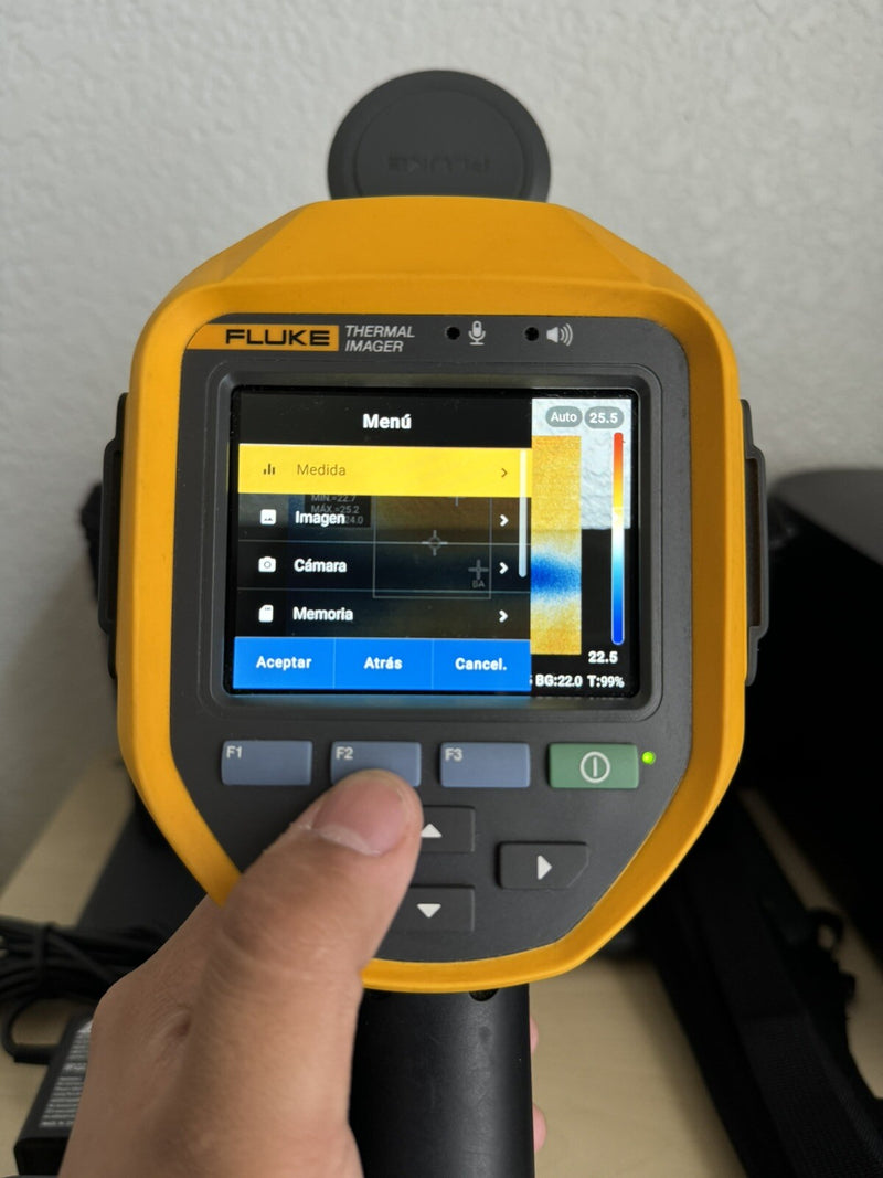 FLUKE TI401-PRO 60HZ 640 X 480 INFD THERMAL IMAGING CAMERA IR RARE