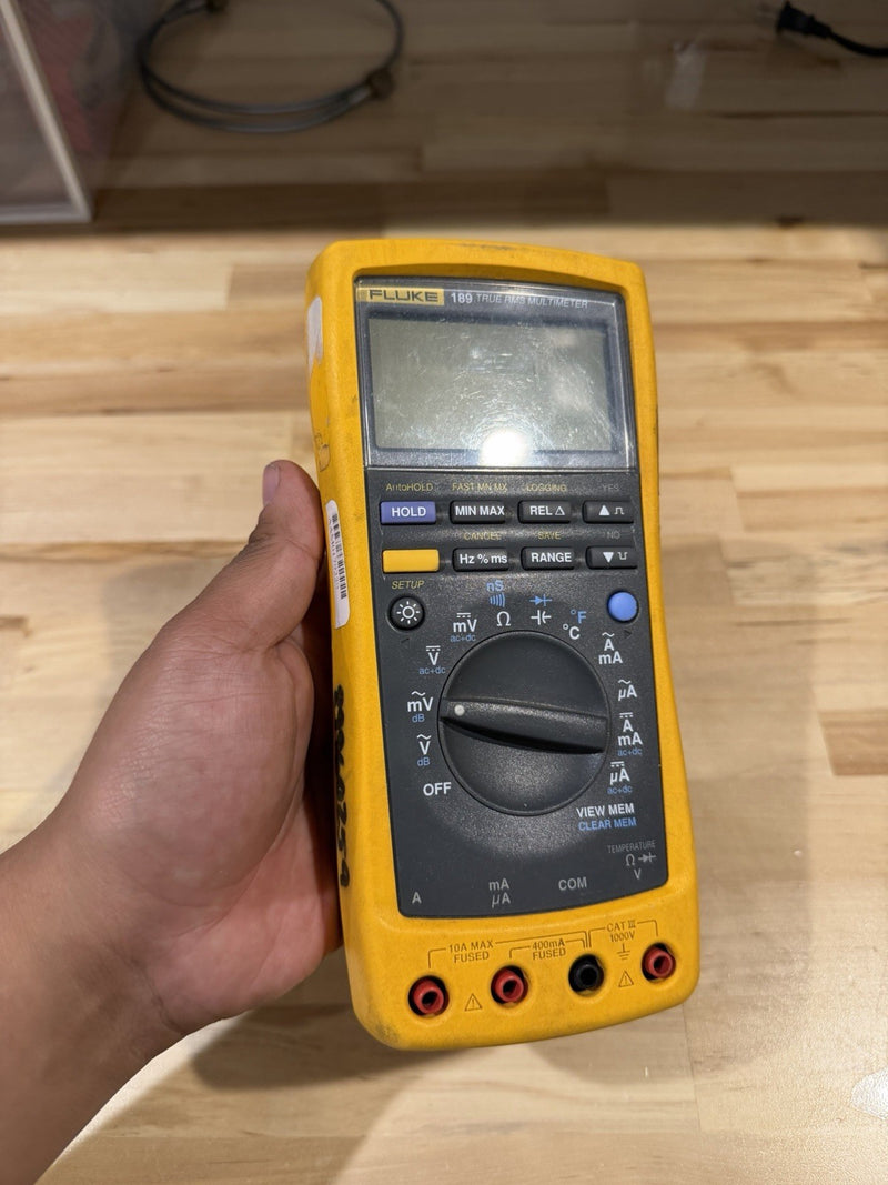 FLUKE 189 TRUE RMS MULTIMETER FOR PARTS