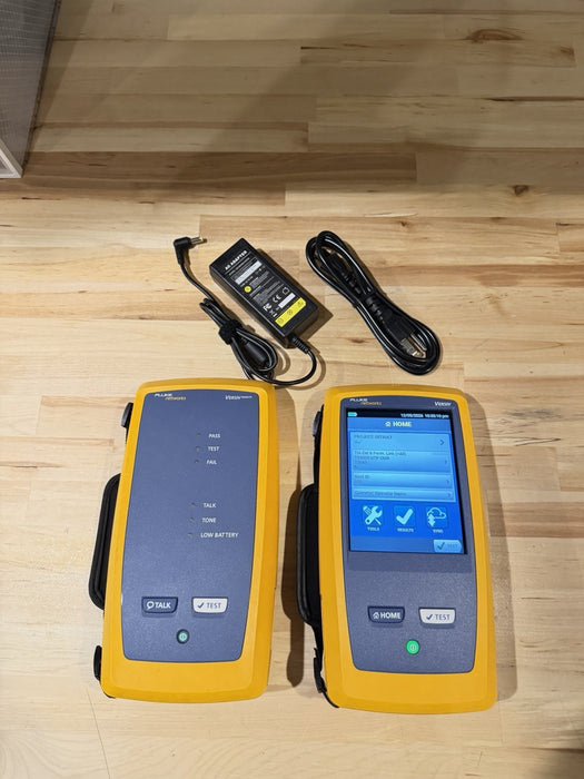 FLUKE NETWORKS VERSIV MAINFRAME & REMOTE WITH CHARGER