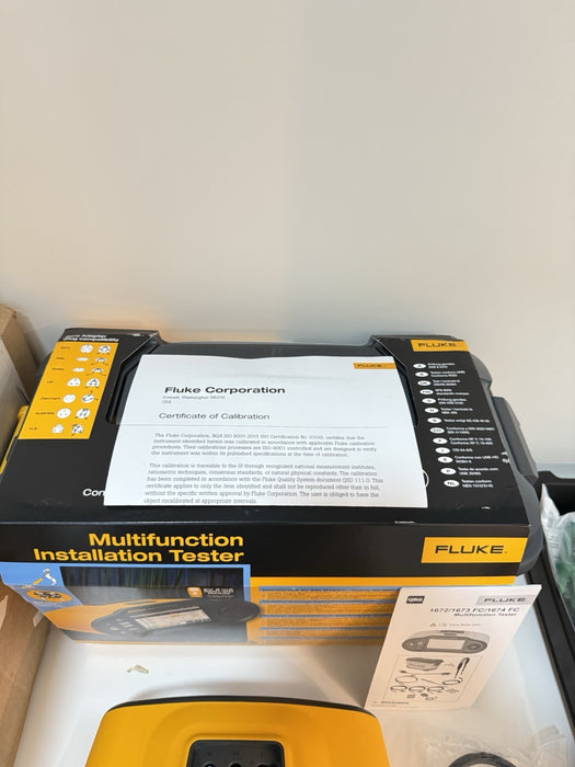 FLUKE 1674FC MULTIFUNCTION INSTALLATION TESTER (NEW FACTORY SEALED) MFD-2025)