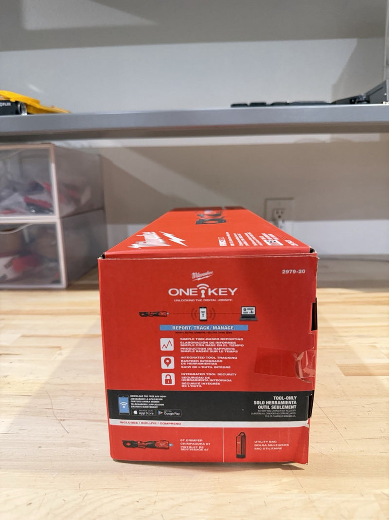 MILWAUKEE 2979-20 M18 FORCE LOGIC 6T LATCHED LINEAR UTILITY CRIMPER (NEW SEALED)
