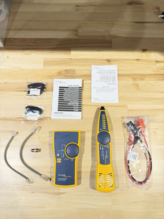 FLUKE NETWORKS INTELLITONE PRO 200 LAN TONER & PROBE Kit MT-8200-60-KIT