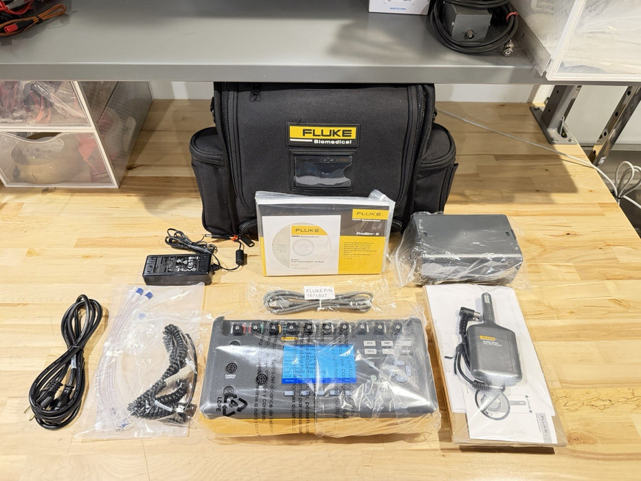 FLUKE BIOMEDICAL PROSIM 8 & SPOT SPO2 MODULE KIT