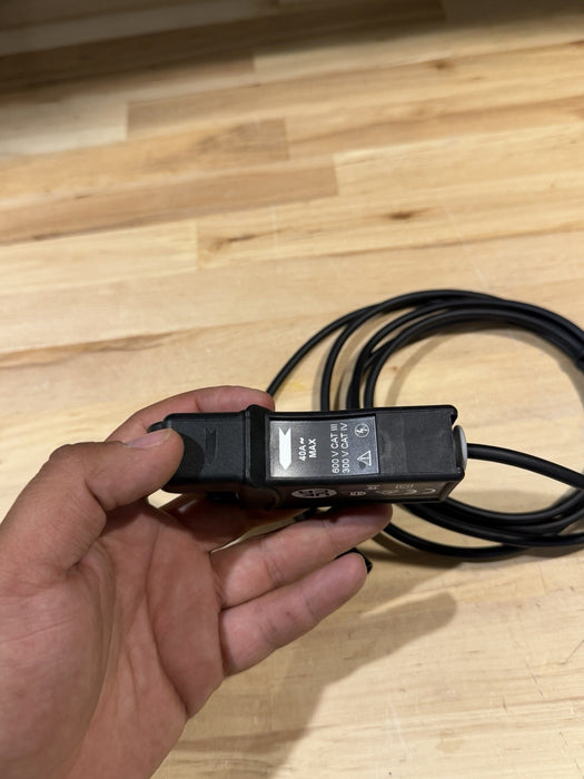 FLUKE I40S-EL AC CURRENT CLAMP (TESTED) SHIPS FAST