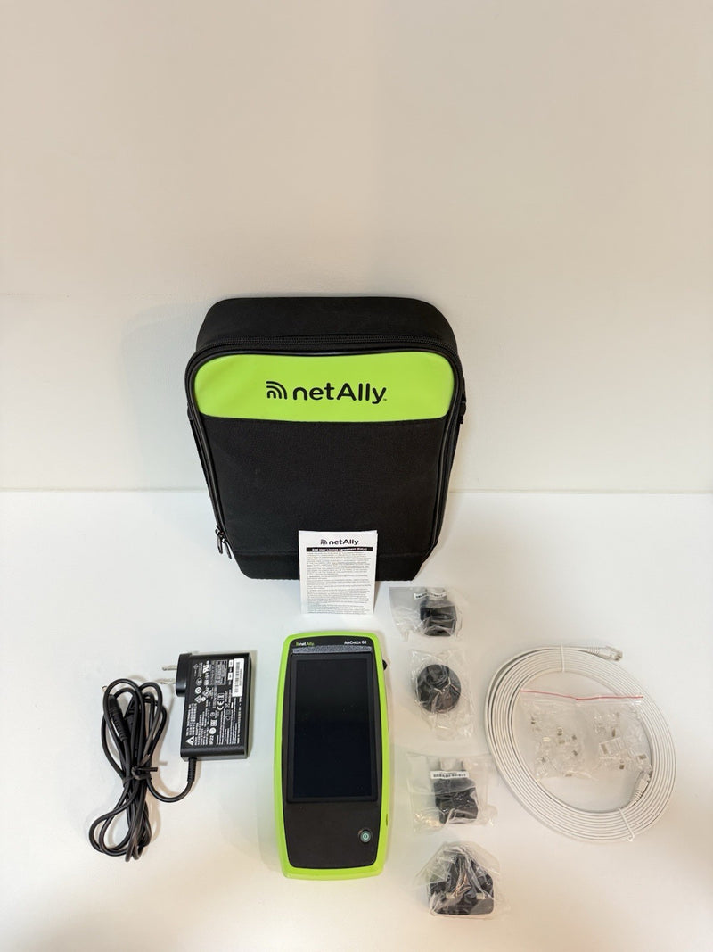 NETSCOUT AIRCHECK G2 KIT WITH ACCESSORIES TESTED