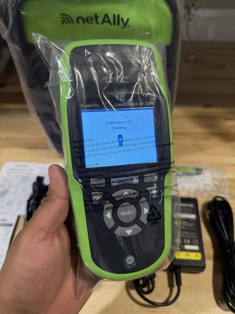 NETALLY LINKRUNNER AT 1000 NETWORK TESTER LRAT-1000