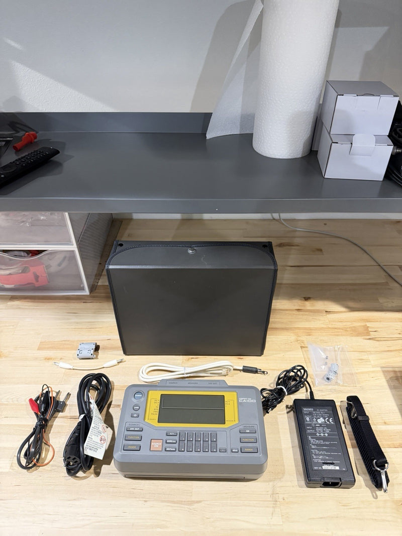 YOKOGAWA COMPACT CA100 CALIBRATOR W/ ACCESSORIES (TESTED) FREE SHIPPING