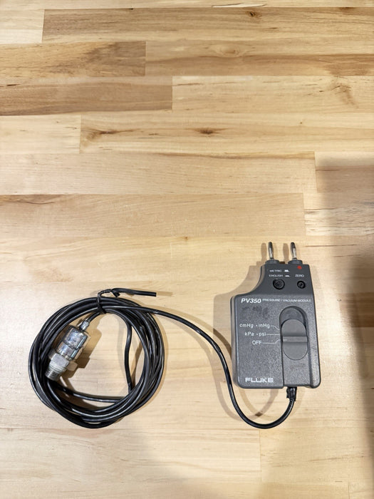 FLUKE PV350 PRESSURE VACUMM TRANSDUCER MODULE TESTED