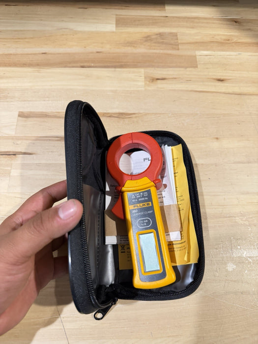 FLUKE 360 AC LEAKAGE CURRENT CLAMP METER TESTED RARE