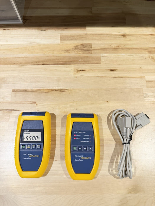 FLUKE 2956-4011 SIMPLIFIBER NETWORKS TESTER TESTED