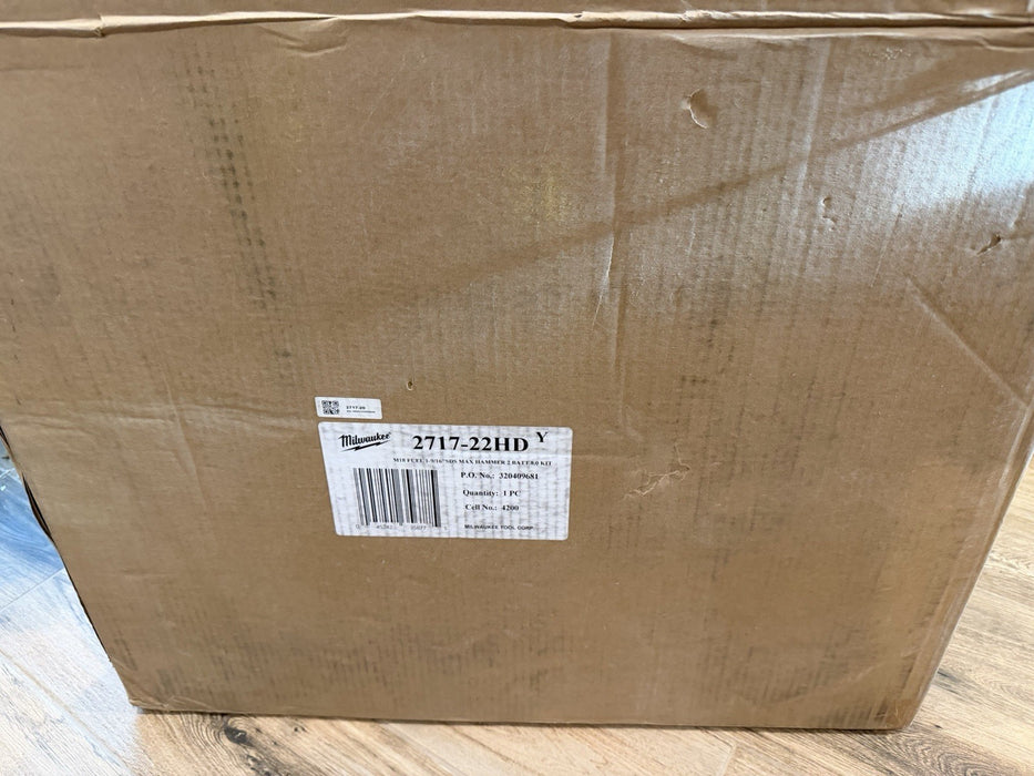 MILWAUKEE 2717-22HD M18 FUEL 1‑9/16 SDS‑MAX ROTARY HAMMER KIT NEW FACTORY SEALED