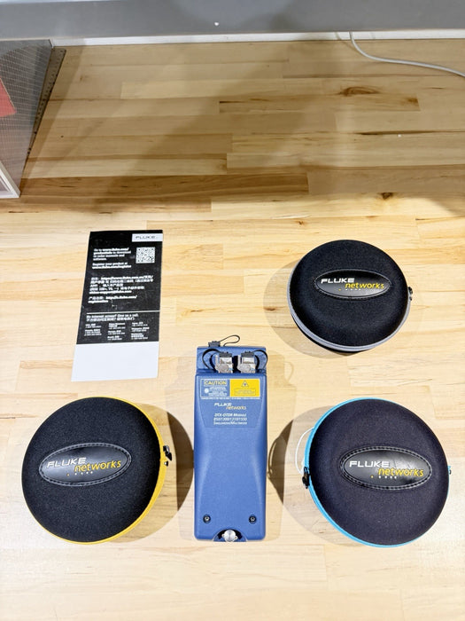 FLUKE DTX-OTDR SM MM FIBER MODULE WITH LAUNCH PACK KIT