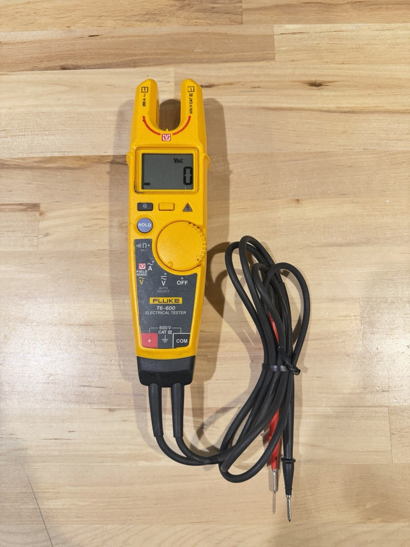 FLUKE T6-600 ELECTRICAL TESTER 600V CAT III TESTED