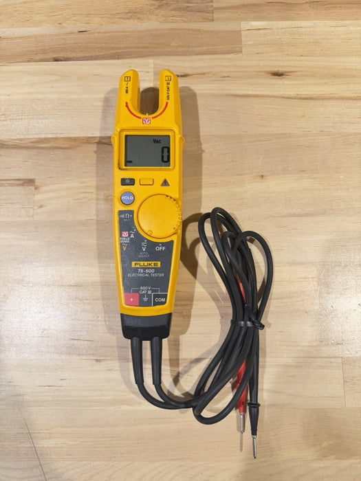 FLUKE T6-600 ELECTRICAL TESTER 600V CAT III TESTED