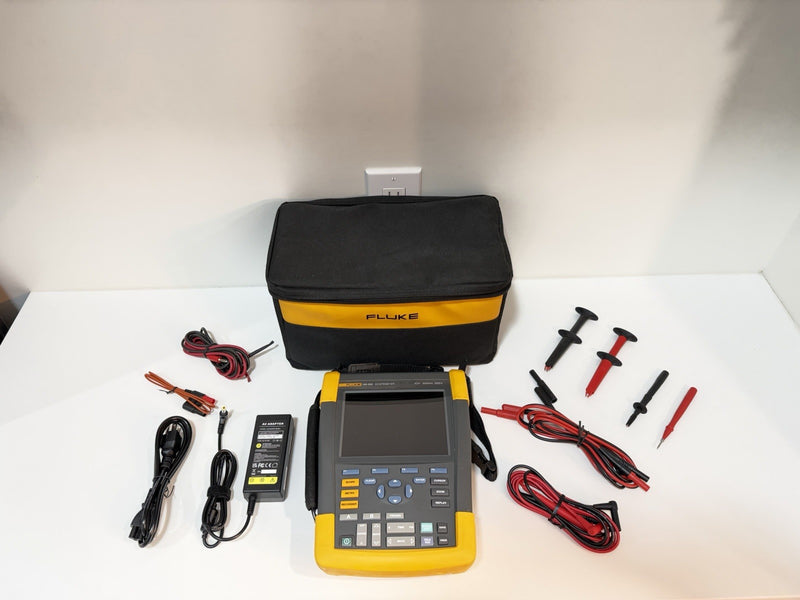 FLUKE 190-502 SCOPEMETER 2CH 500MHZ 5GS/S TESTED