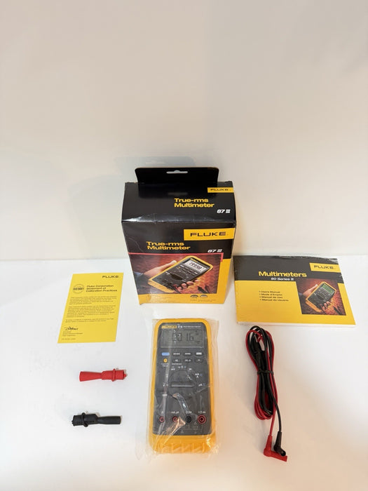 FLUKE 87 III TRUE RMS MULTIMETER TESTED