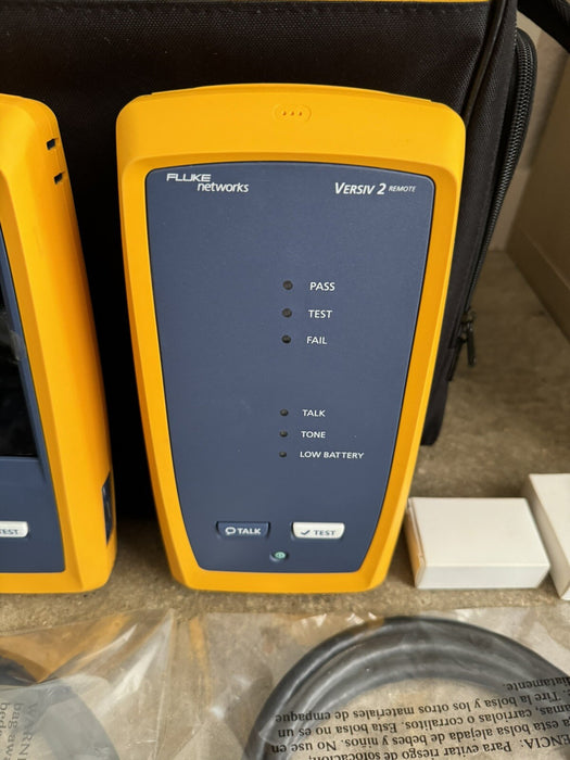 FLUKE DSX2-5000 CABLE ANALYZER KIT CALIBRATED 2024
