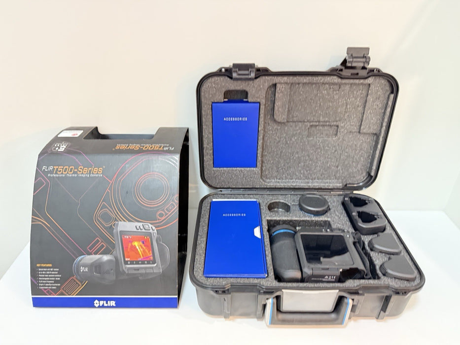 FLIR T530 THERMAL IMAGING CAMERA WITH DFOV 14°+24° LENSES NEW