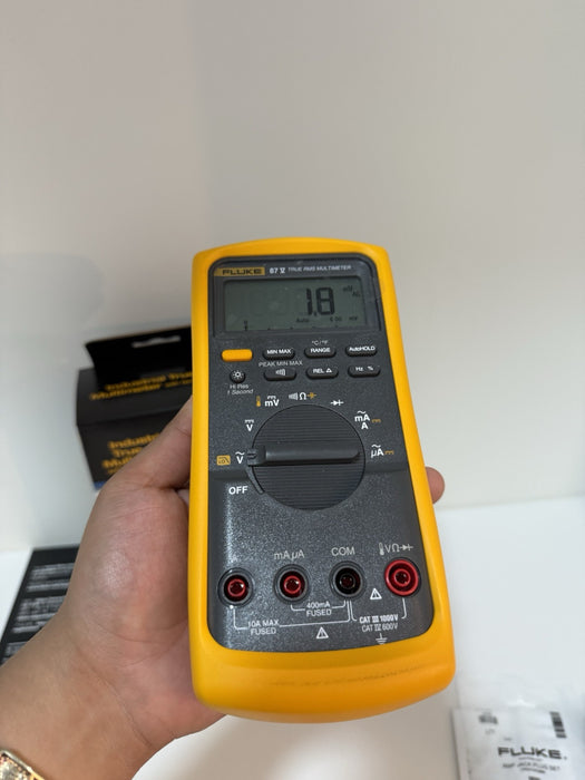 FLUKE 87-V INDUSTRIAL TRUE RMS DIGITAL MULTIMETER (MFG 2024) / NEW SEALED