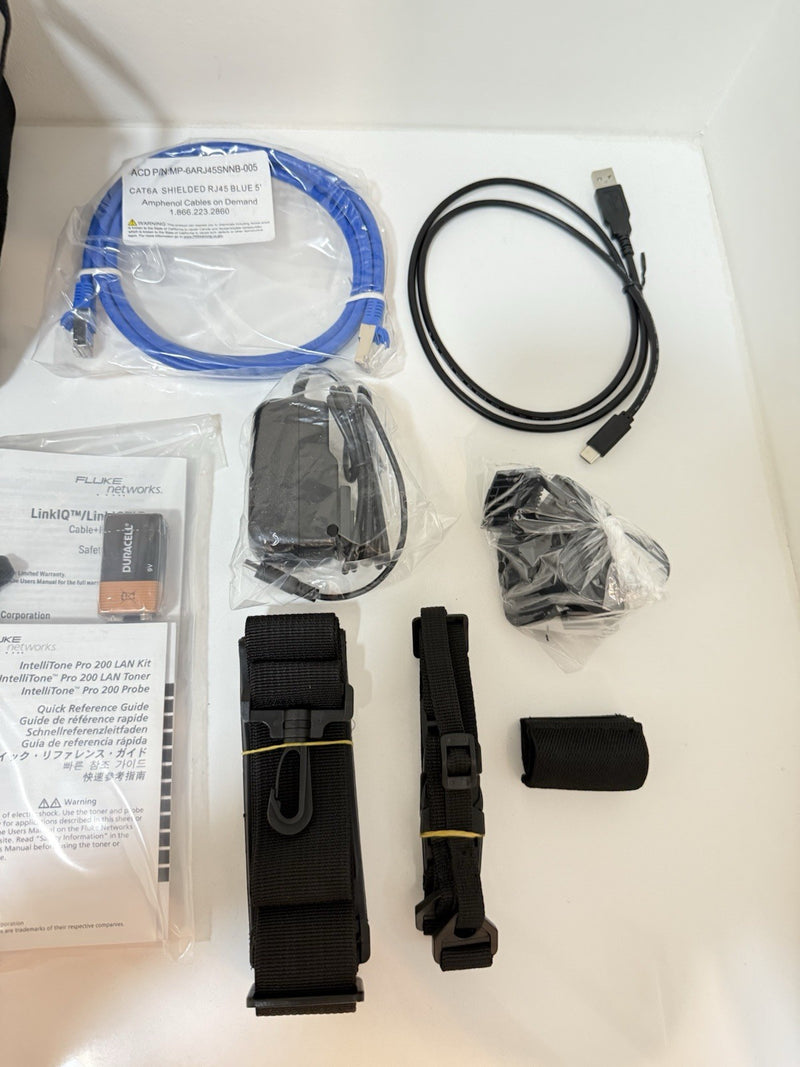 FLUKE NETWORKS LIQ-KIT LINKIQ TESTER KIT CALIBRATED 2025