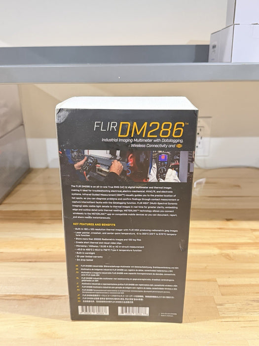 FLIR DM286 INDUSTRIAL IMAGING MULTIMETER W/ DATALOGGING (NEW FACTORY SEALED)