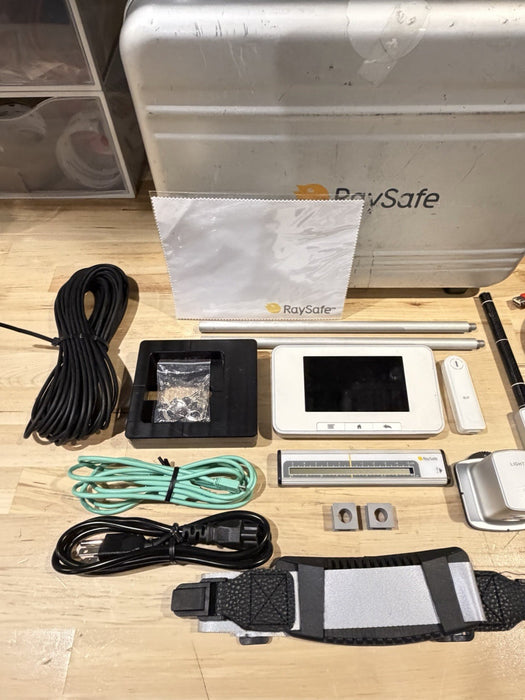 RAYSAFE X2 BASE UNIT KIT W/ SENSORS & ACCESSORIES (TESTED) FREE SHIPPING