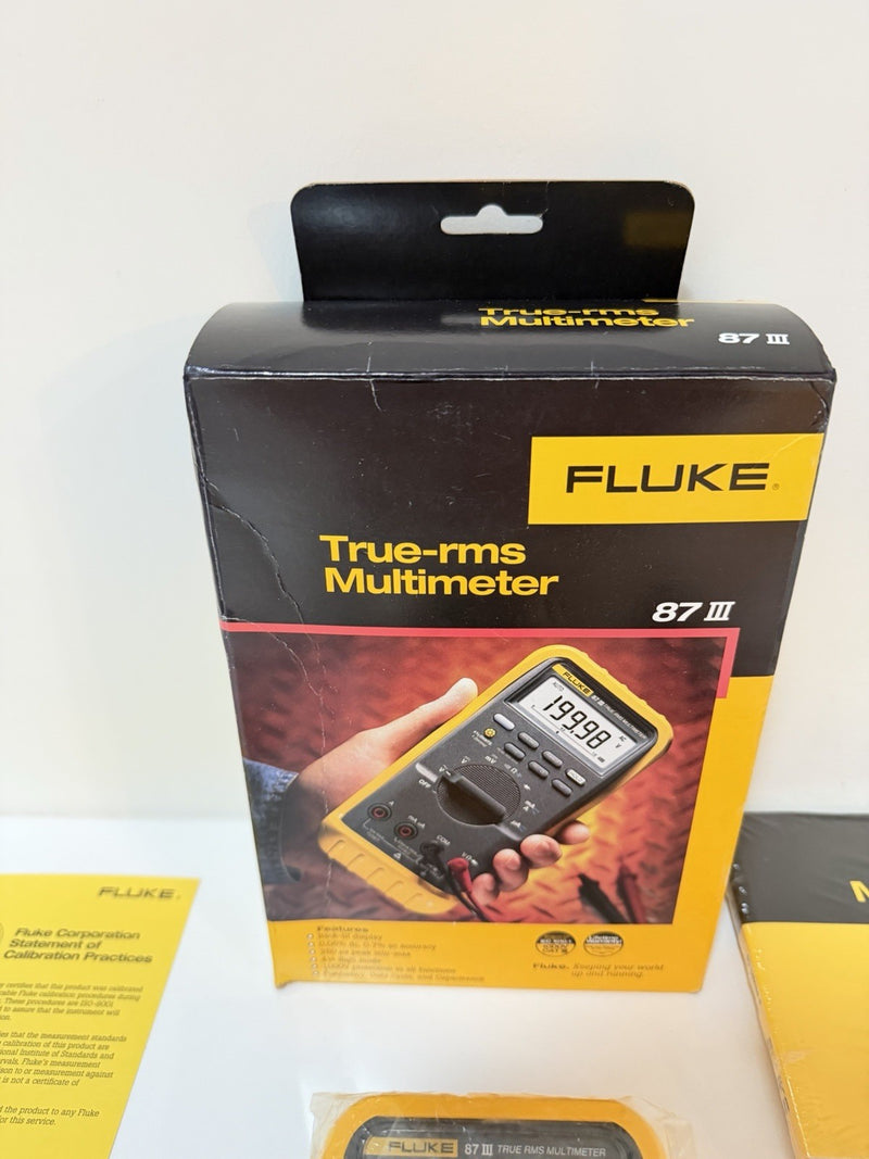 FLUKE 87 III TRUE RMS MULTIMETER TESTED
