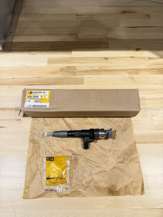 CAT 608-2959 DIESEL INJECTOR (NEW FACTORY SEALED) - GENUINE OEM