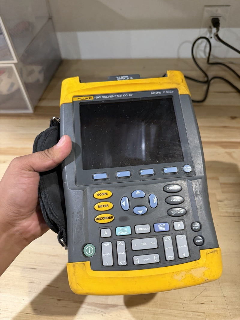 FLUKE 199C SCOPEMETER COLOR FOR PARTS
