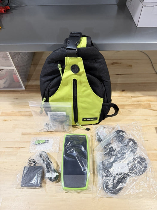 NETALLY LINKRUNNER AT 4000 NETWORKS TESTER W/ CHARGER (NEW SEALED) & ALLY CARE