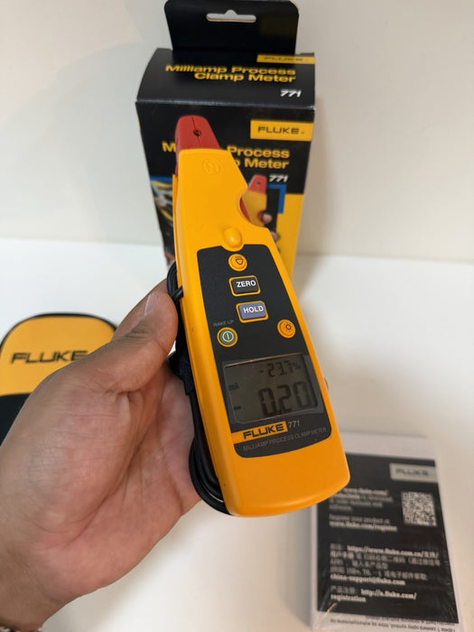 FLUKE 771 MILLIAMP PROCESS CLAMP METER CALIBRATED 2025 NEW
