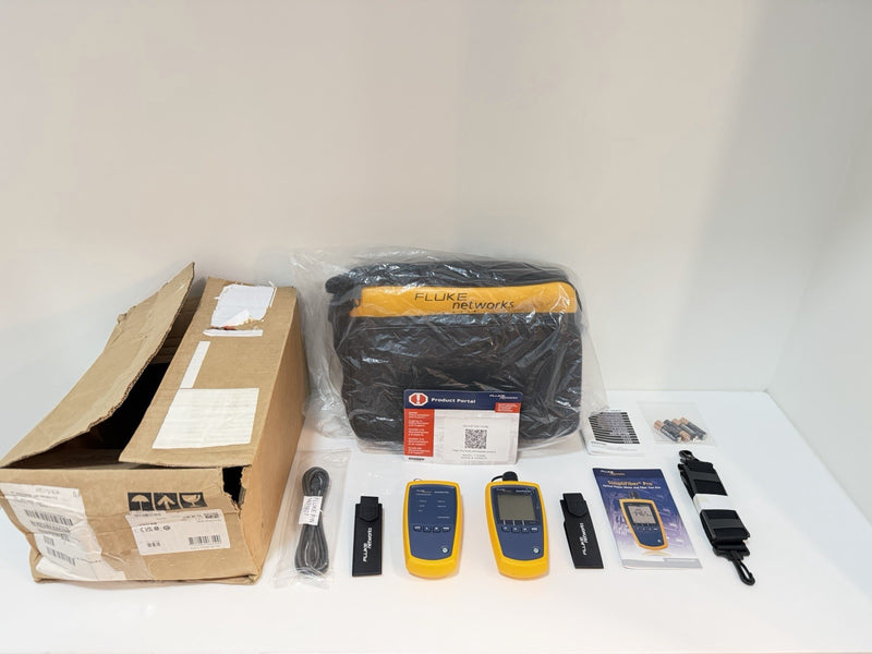 FLUKE NETWORKS FTK2000 SIMPLIFIBER SINGLE MODE 1310/1550NM FIBER VERIFICATION KT