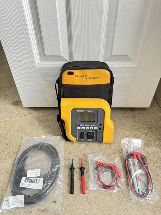 FLUKE BIO MEDICAL ESA609 ELECTRICAL SAFETY ANALYZER PORTABLE METER