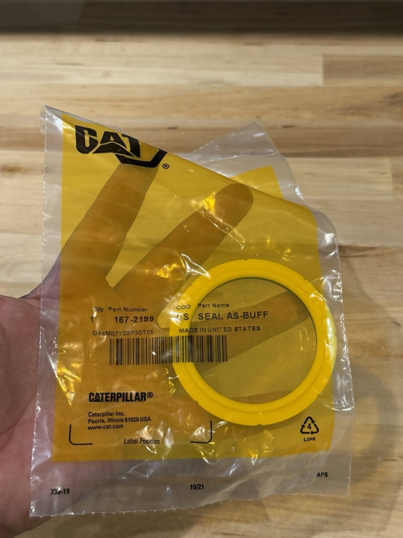 CAT 167-2199: 55MM ROD DIAMETER PLASTIC BUFFER SEAL