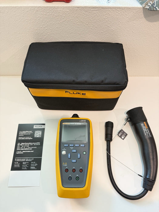 FLUKE FFEV350 EV CHARGING STATION TEST ANALYZER WITH ACCESSORIES