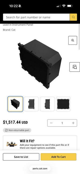 CAT 109-0598 SPEEDOMETER TACHOMETER MODULE