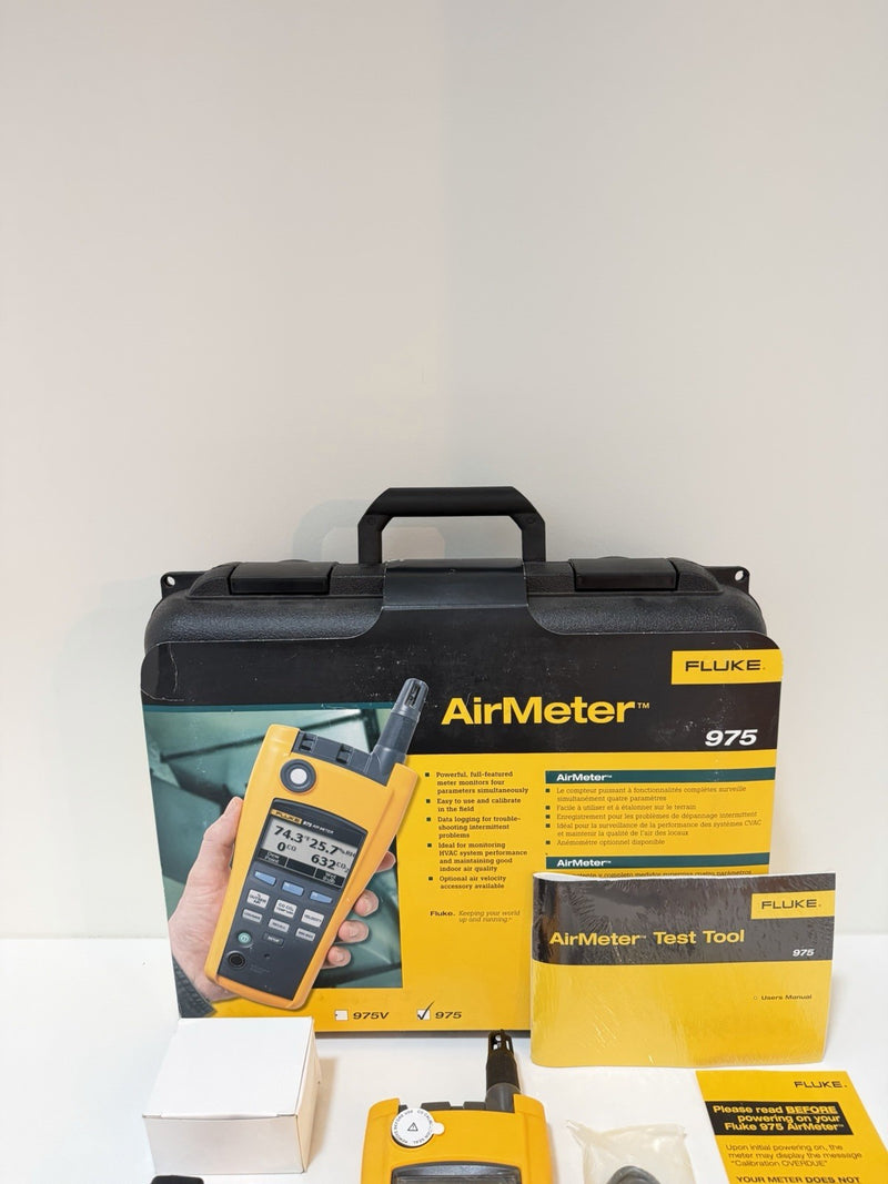 FLUKE 975 AIRMETER TEST TOOL KIT (NEW FACTORY SEALED) SHIPS FAST