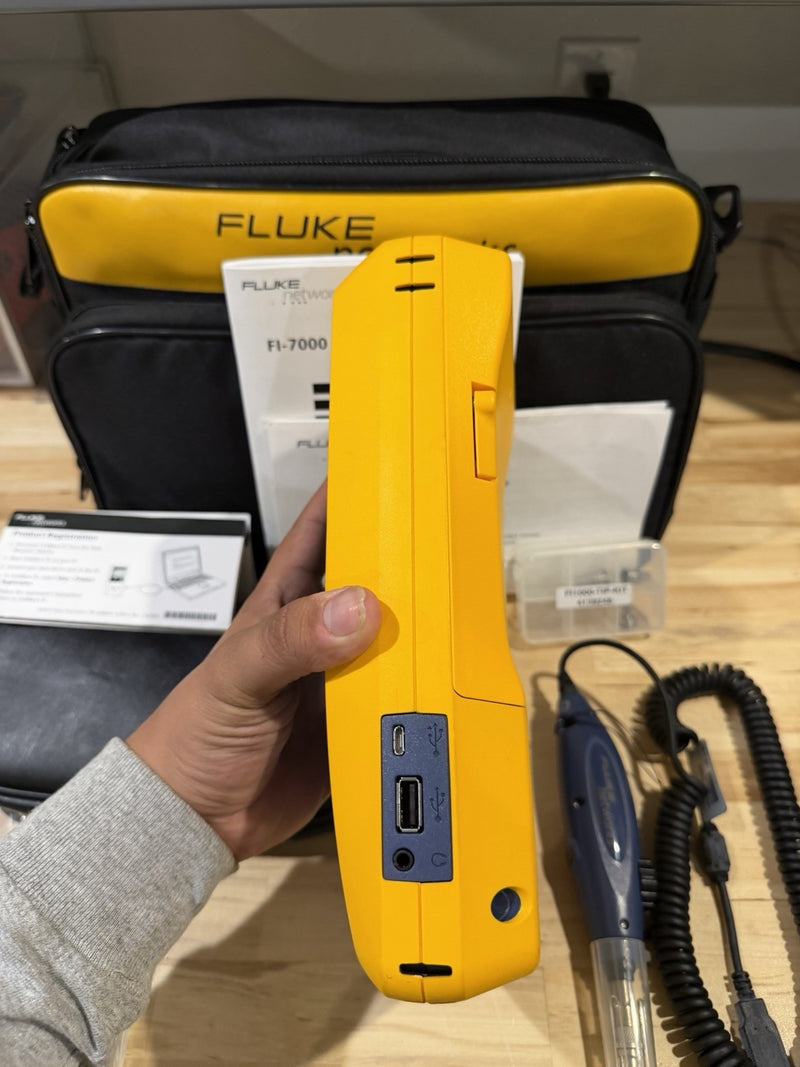 FLUKE NETWORKS FI-7000 FIBER INSPECTOR PROBE KIT