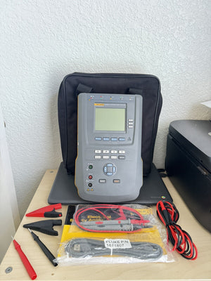 FLUKE ESA612 ELECTRICAL SAFETY ANALYZER 115V WITH ACCESSORIES & BAG