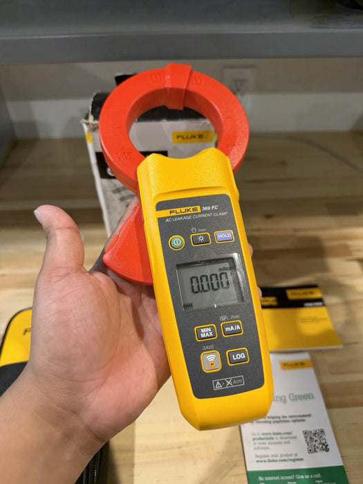 FLUKE 369 FC AC LEAKAGE CURRENT CLAMP