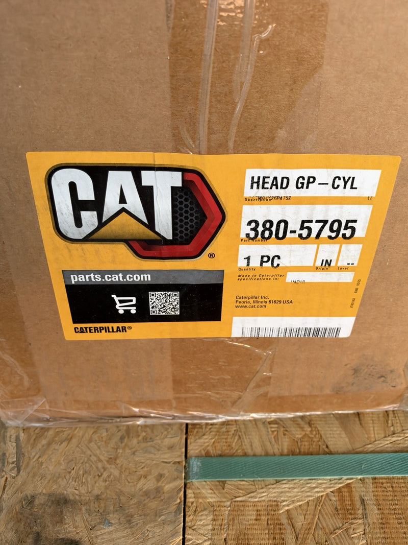 CAT 380-5795 CYLINDER HEAD (NEW SEALED) - GENUINE OEM / SHIPS FREE