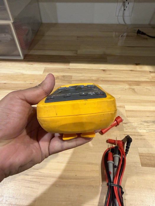 FLUKE 289 TRUE RMS ELECTRONIC LOGGING DIGITAL MULTIMETER W/ LEADS & CLIPS #5