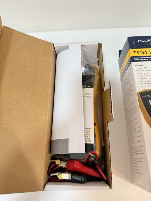 FLUKE NETWORKS TS54 TDR TEST SET (NEW FACTORY SEALED) SHIPS FAST