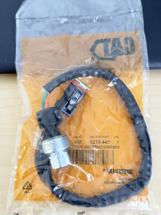 CAT 194-6725 1135KPA STEEL PRESSURE SENSOR (NEW SEALED) GENUINE OEM