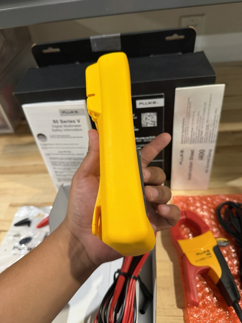 FLUKE 87V/IMSK INDUSTRIAL MULTIMETER SERVICE KIT WITH I400 AC CURRENT CLAMP