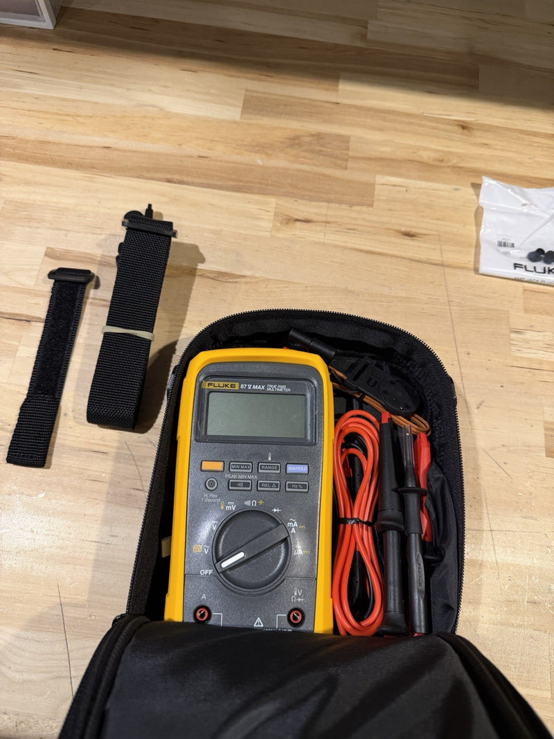 FLUKE 87V MAX TRUE RMS MULTIMETER KIT (FREE SHIPPING) NEW