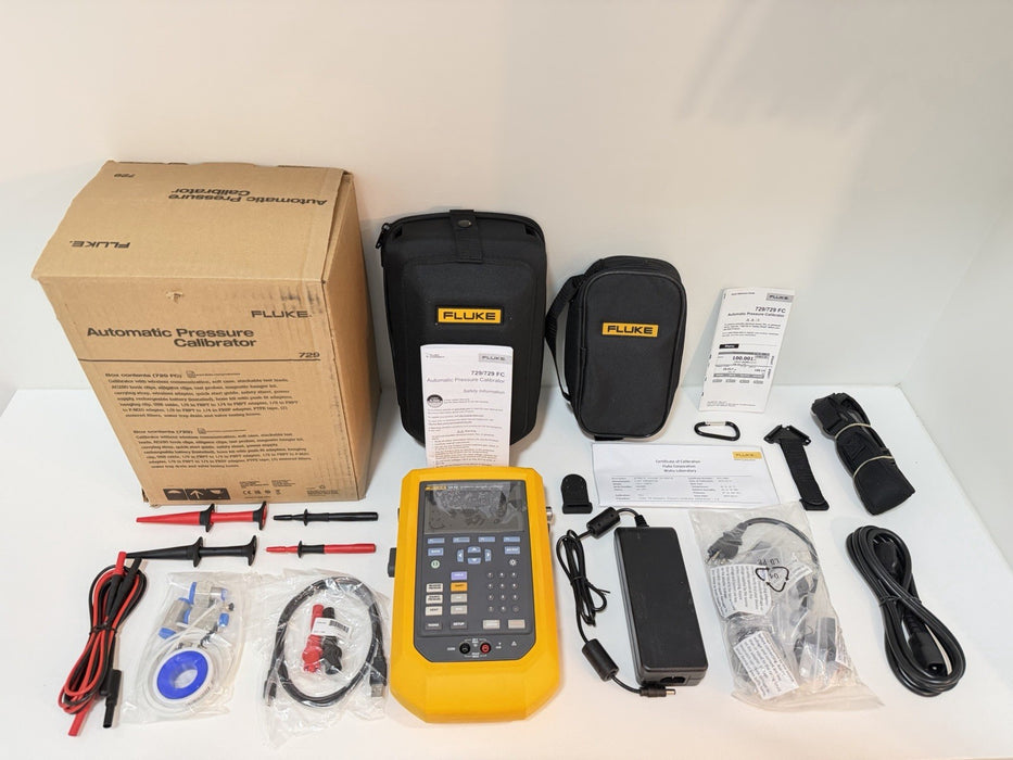 FLUKE 729-150G AUTOMATIC PRESSURE CALIBRATOR CALIBRATED 2024 NEW SEALED