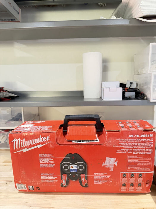 MILWAUKEE 49-16-2661M 1/4”-7/8” STREAMLINE ACR PRESS JAW KIT -NEW FACTORY SEALED