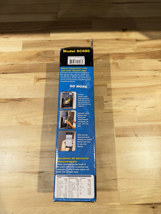 FIELDPIECE SC680 TRUE RMS JOB LINK METER (NEW FACTORY SEALED) FREE SHIPPING