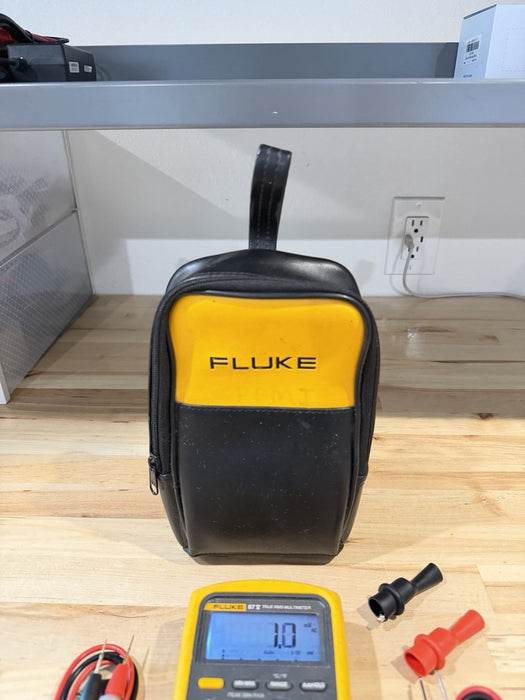 FLUKE 87V TRUE RMS MULTIMETER W/ LEADS (TESTED) SHIPS FAST